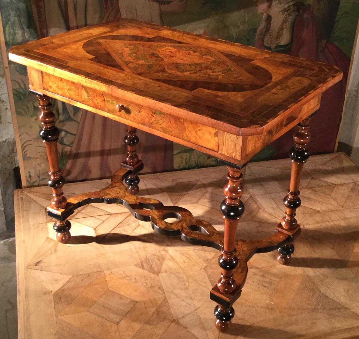 A Louis XIV Last 17th Century Att To Thomas Hache 1690-1700.-photo-2