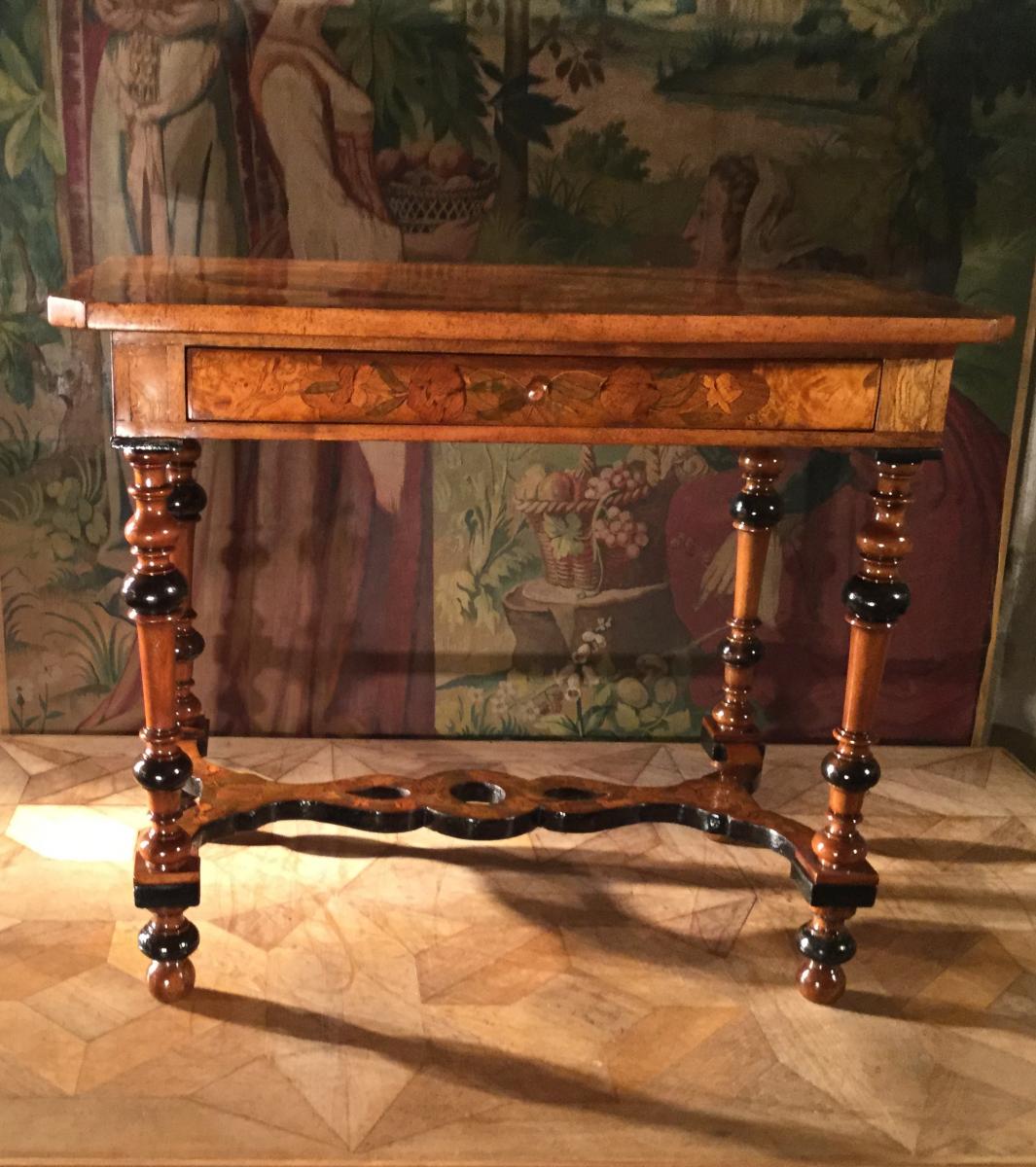 A Louis XIV Last 17th Century Att To Thomas Hache 1690-1700.-photo-4