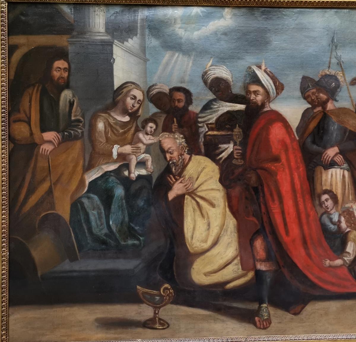 The Adoration Of The Magi, Italian School 17 Th Century, Circa 1620.-photo-2