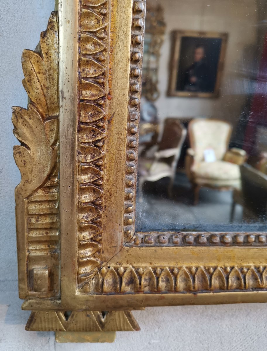 Neoclassical Mirror Louis XVI Around 1781.-photo-4