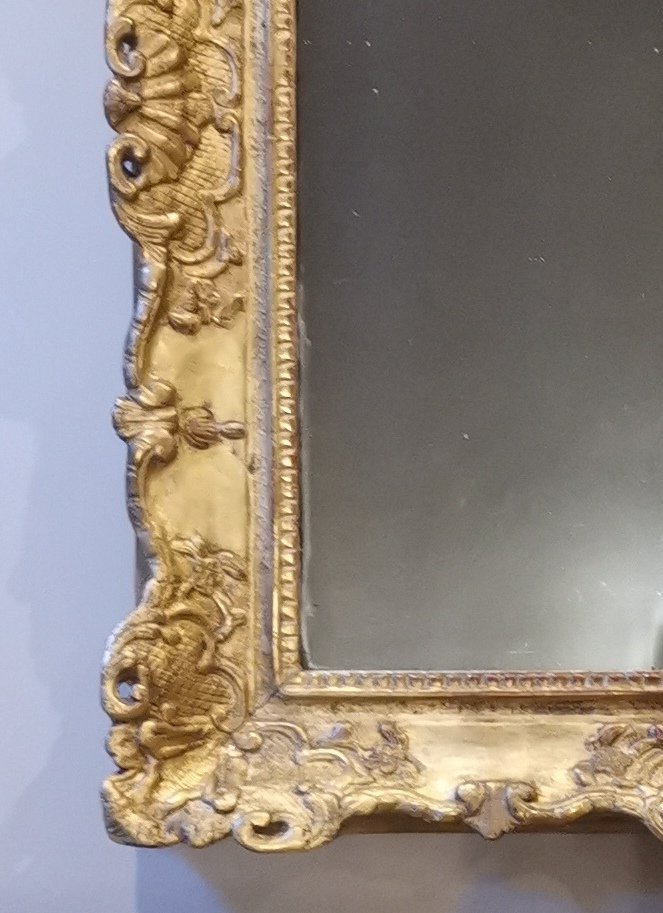 Miroir d'époque Fin Régence Vers 1730-1735-photo-5