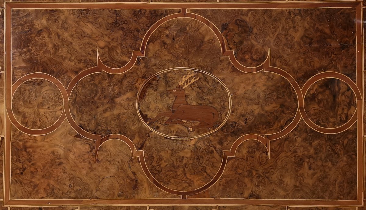  Louis XIV Period Table Inlaid Late 17th Century.-photo-1