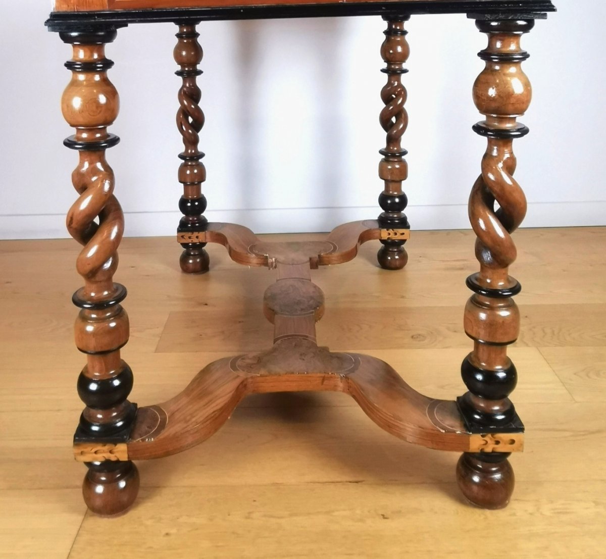  Louis XIV Period Table Inlaid Late 17th Century.-photo-7