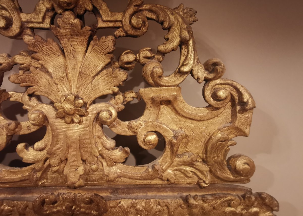Louis XIV Period Mirror.-photo-2