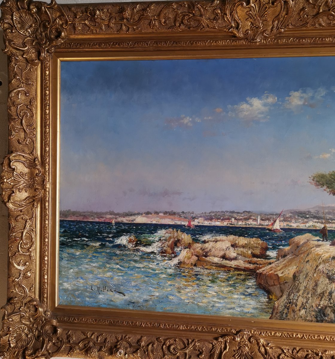 Bord De Méditerranée Marseille - Louis Nattero (1870-1915)-photo-1