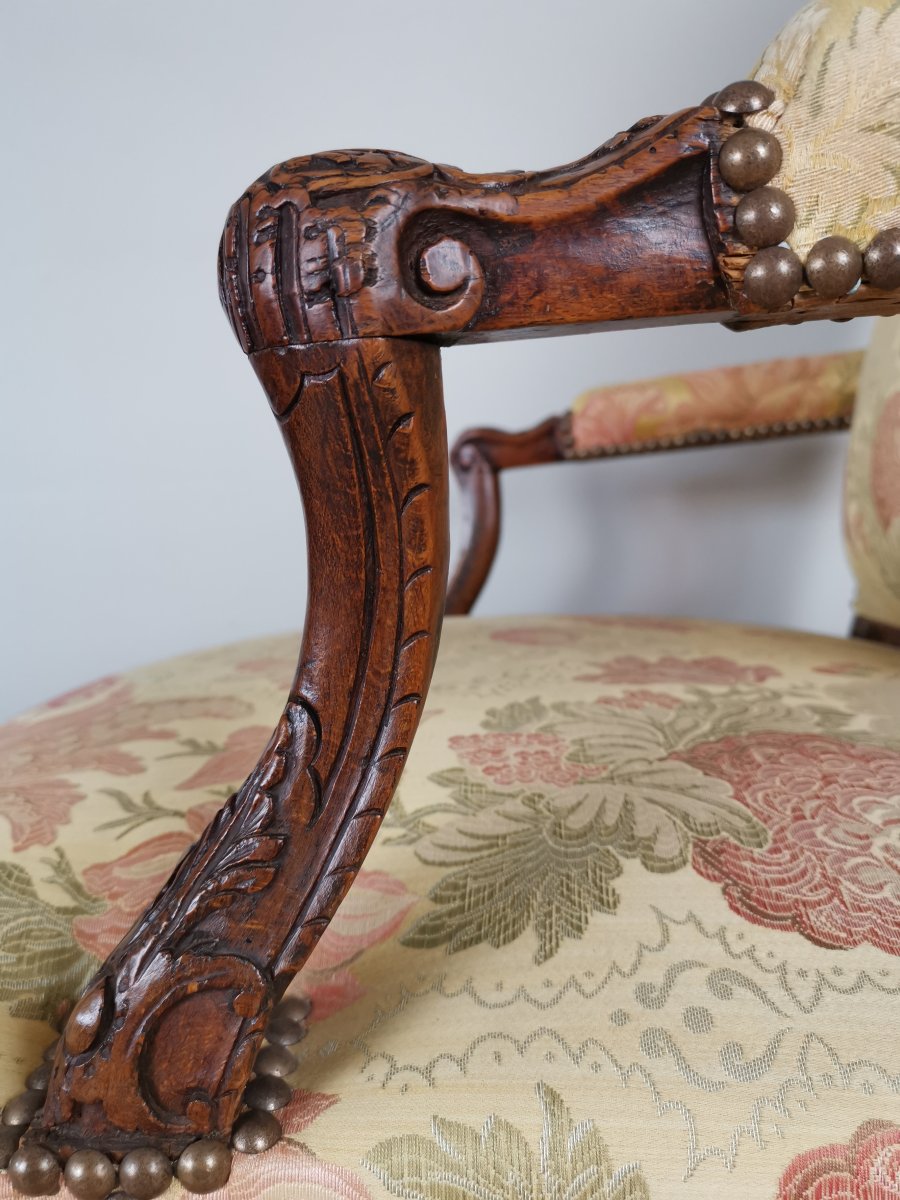 A Régence Armchair Early 18th Century Circa 1720-photo-7