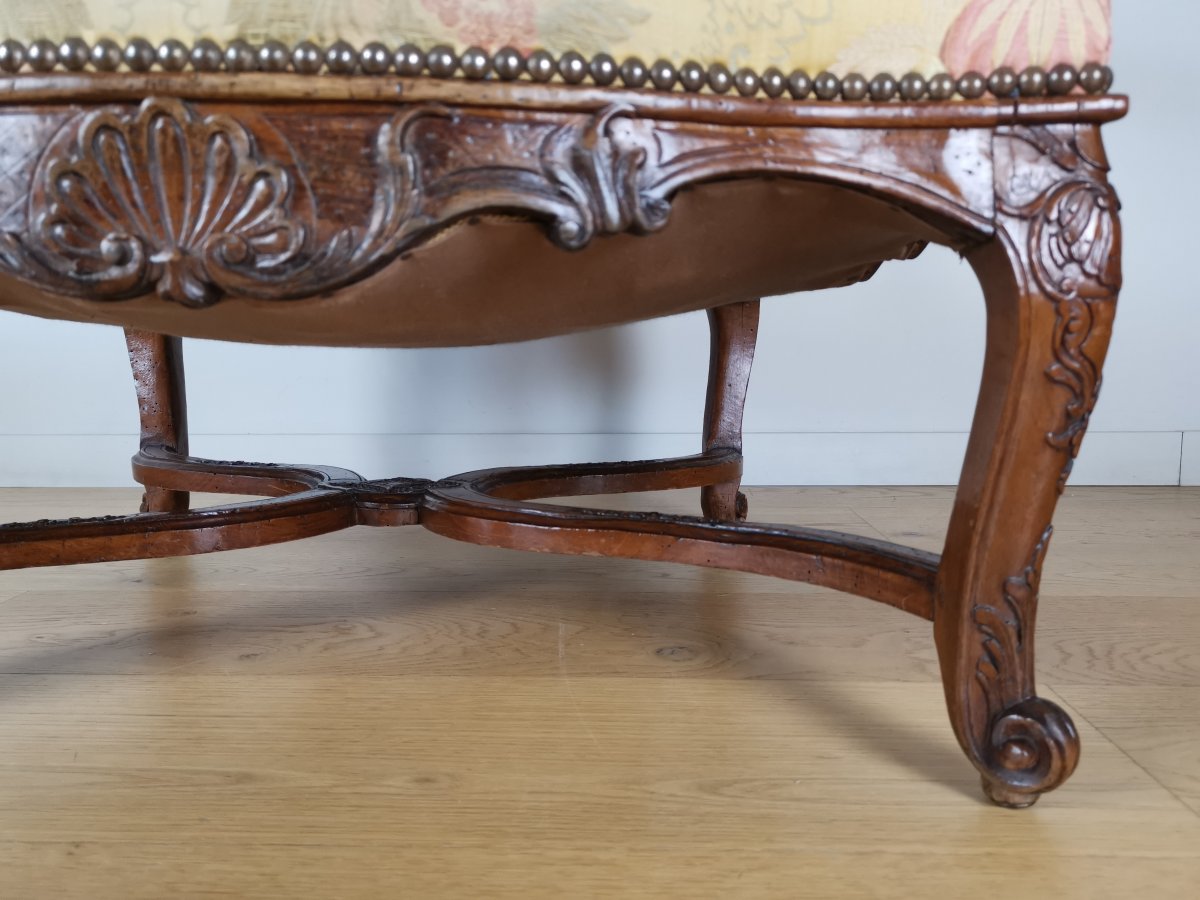 A Regence Armchair Early 18th Century Circa 1720-photo-3
