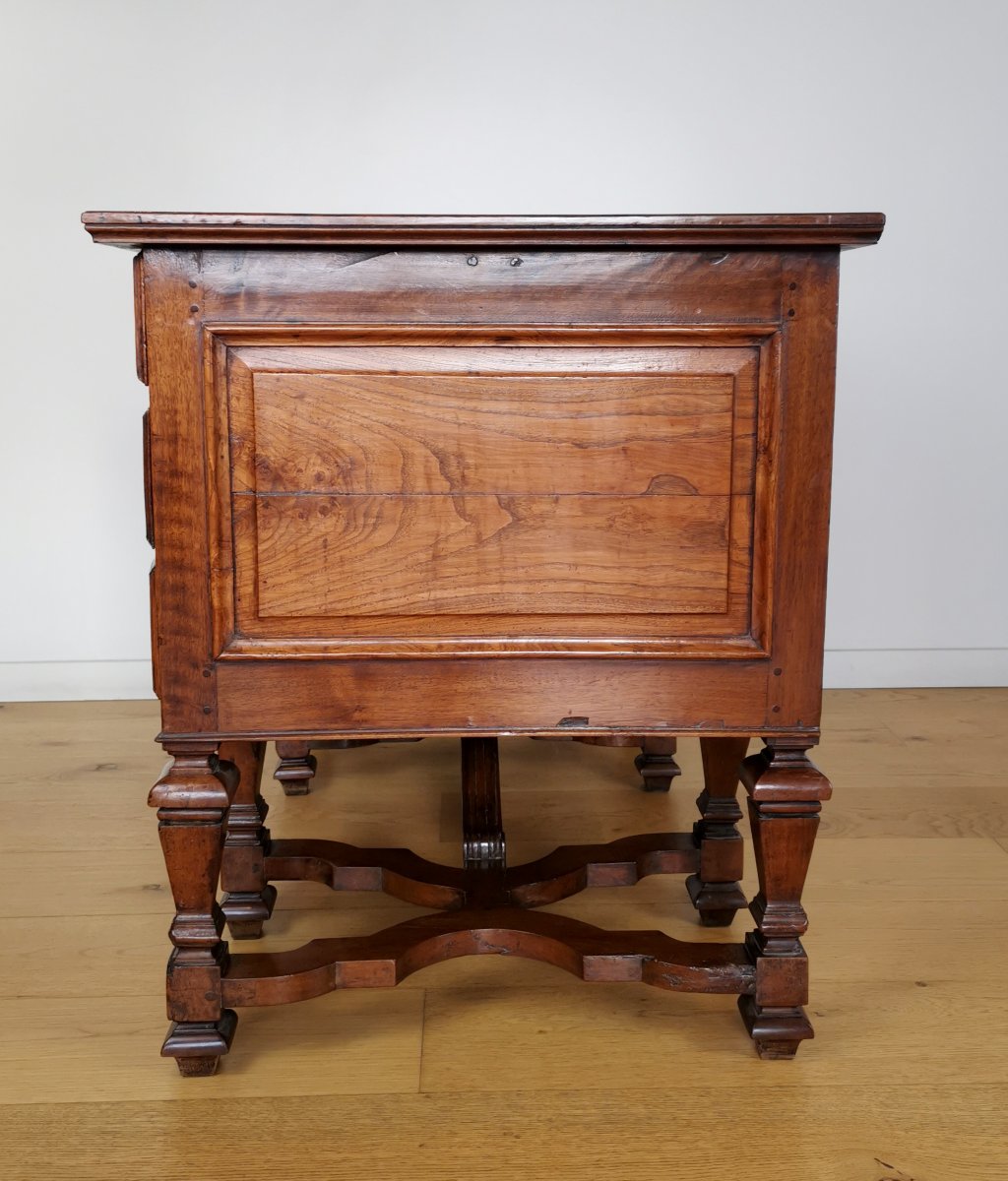A Louis XIV Mazarin Desk, 17th Century Circa 1660-photo-4
