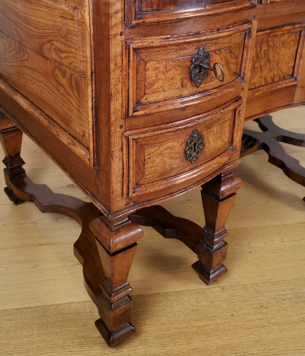 A Louis XIV Mazarin Desk, 17th Century Circa 1660-photo-6