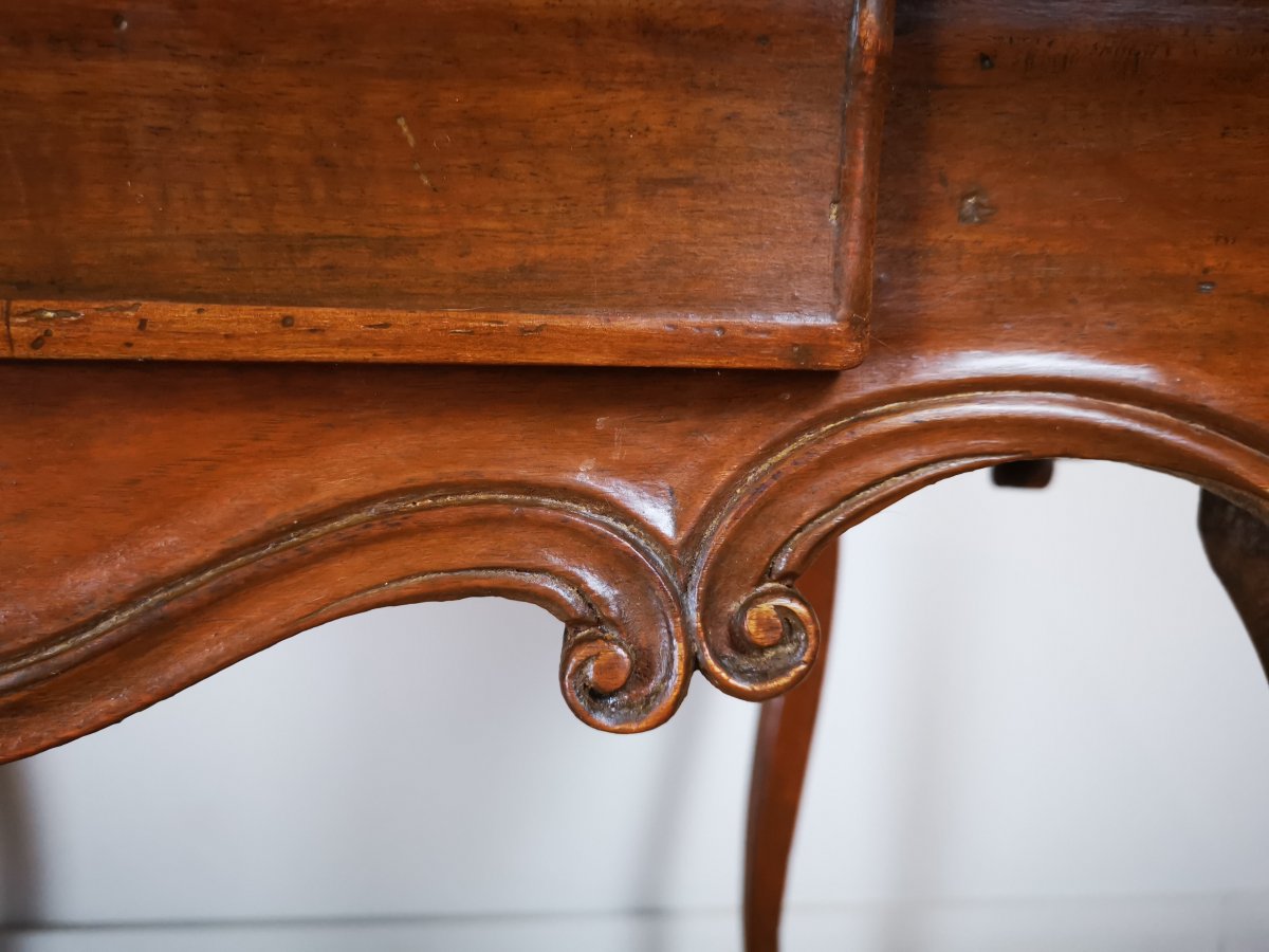 Provençal Writing Table Or Small Desk, Mid 18th Century Circa 1750-photo-5