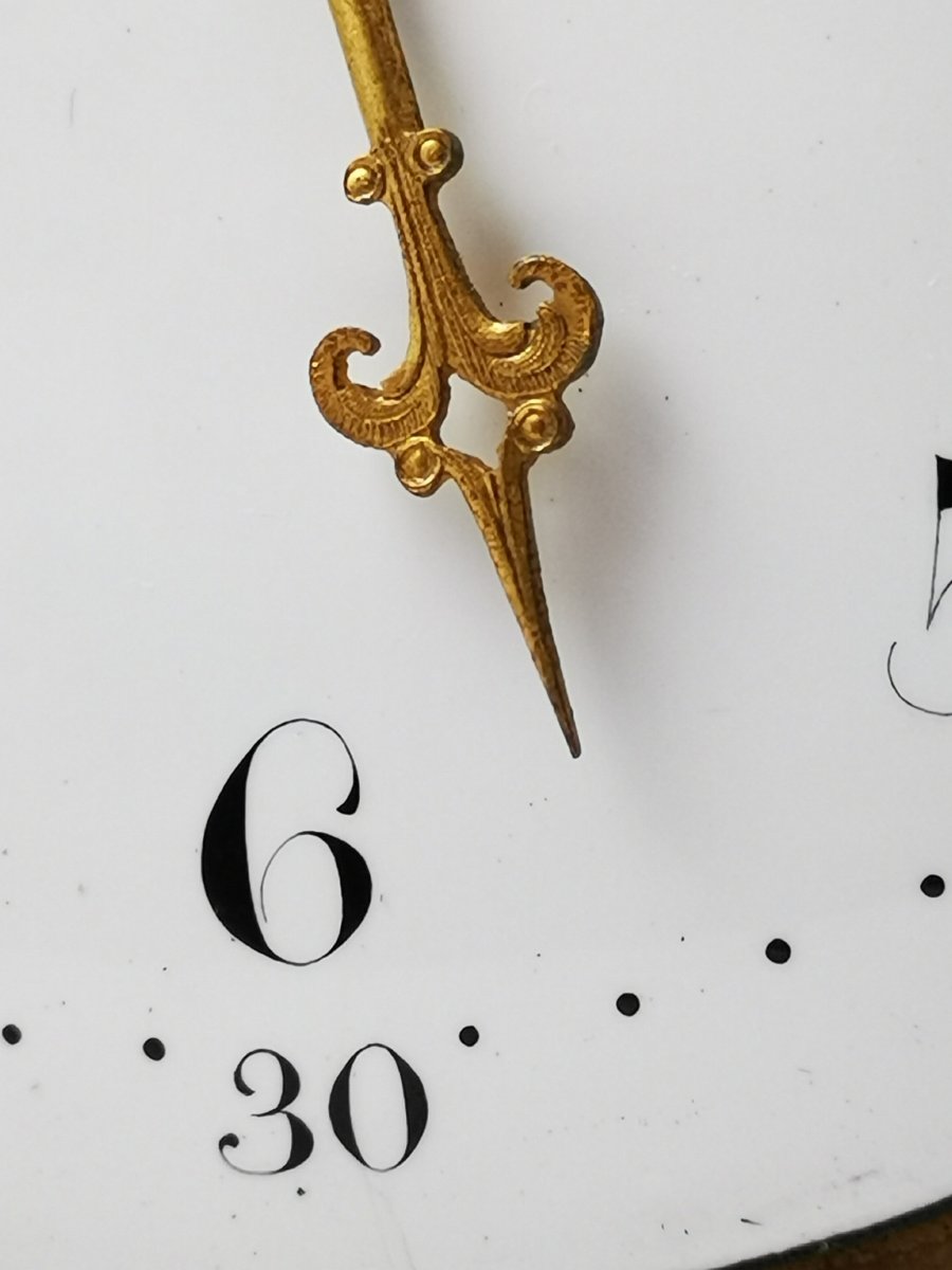 A Louis XVI Ormoulu Officer's Clocks Lat-18th Circa 1780.-photo-8