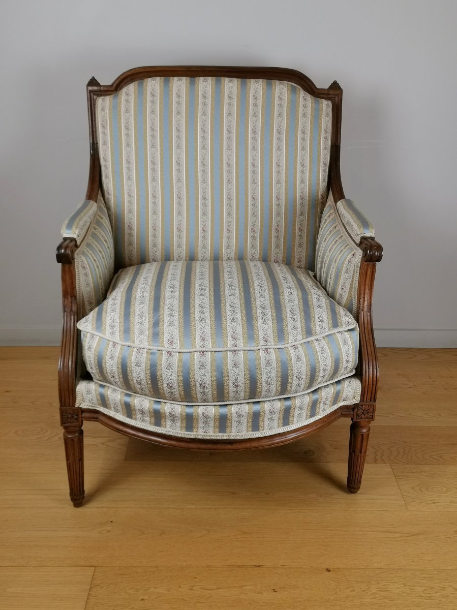 Marquise D’époque Louis XVI Estampillée Jacques Cheneaux -photo-2