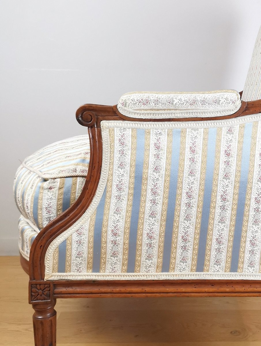 Marquise D’époque Louis XVI Estampillée Jacques Cheneaux -photo-2