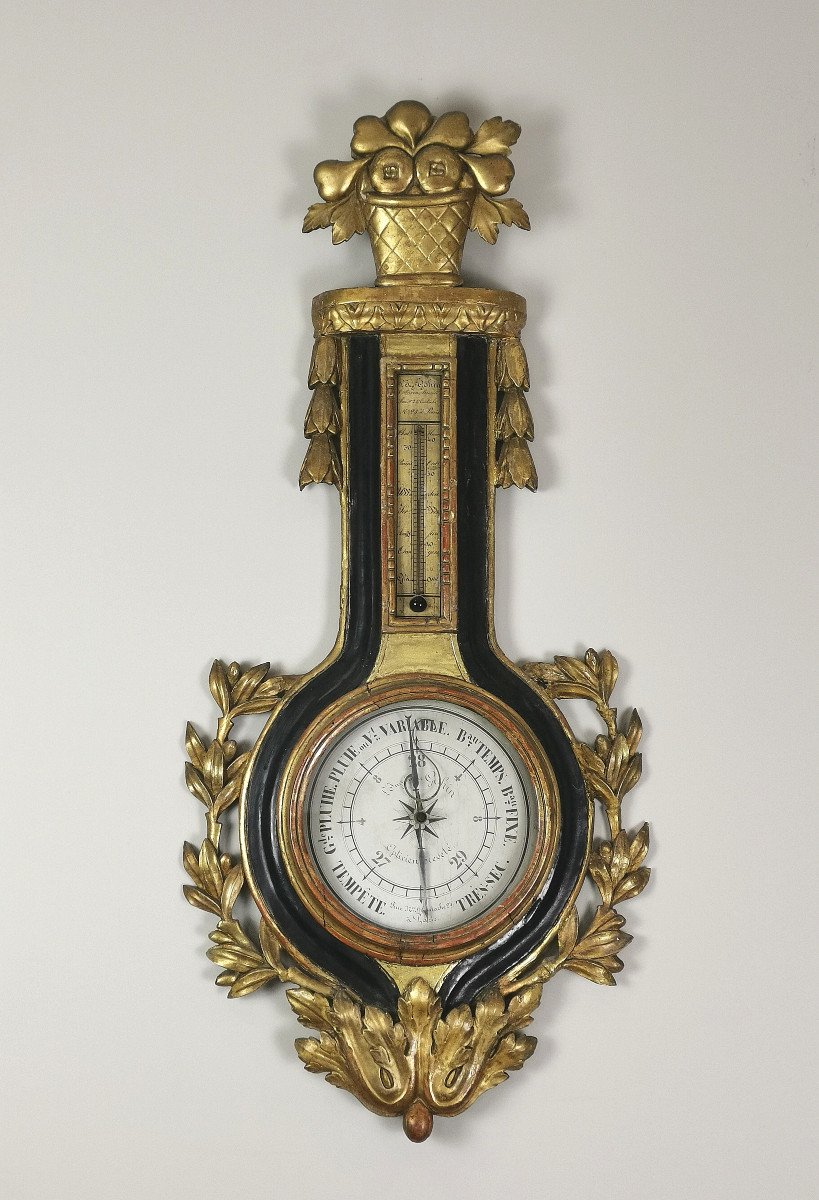A Louis XVI Barometer-thermometer 18th Century