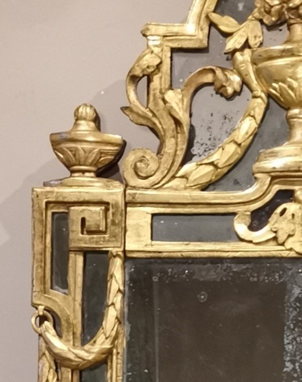 Miroir Néo-classique D’époque Louis XVI Vers 1780-1785.-photo-4