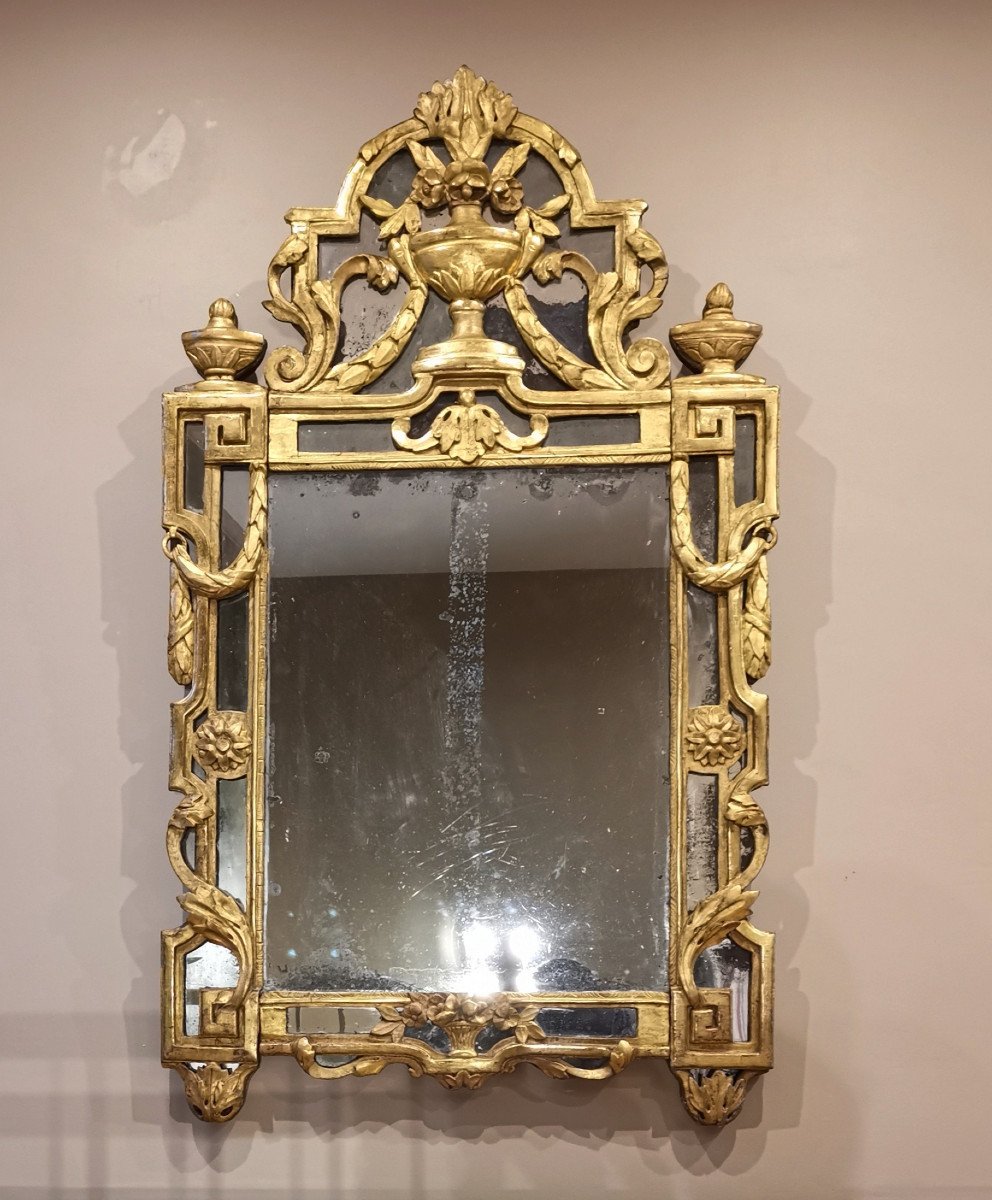 Miroir Néo-classique D’époque Louis XVI Vers 1780-1785.