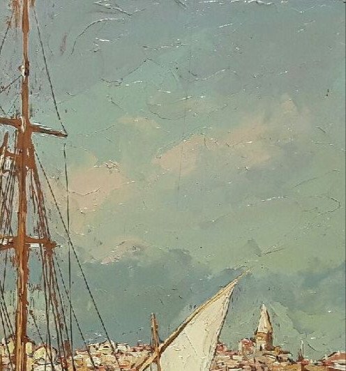 Le vieux Port de Marseille - Gustave Vidal, 1895-1966-photo-3