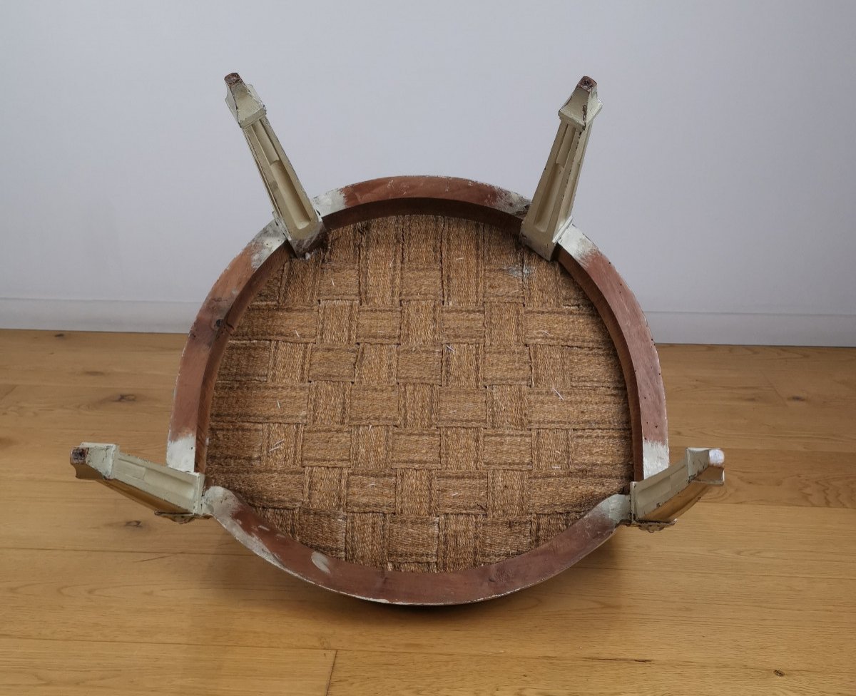 Paire De Fauteuils d'époque Louis XVI Att à Pierre Pillot.-photo-8