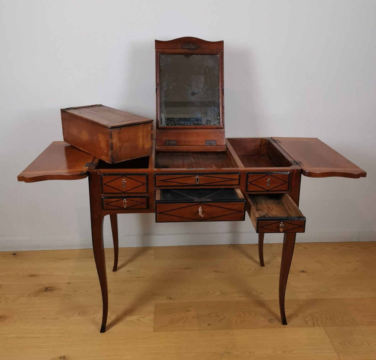 A Louis XV Dressing Table Of Dauphiné, Mid18th Century 1750-1760