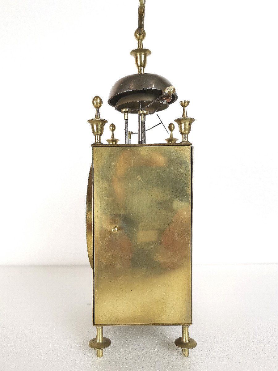 Pendule De Voyage D’officier Dite « Capucine »début XIXe Siècle. -photo-3