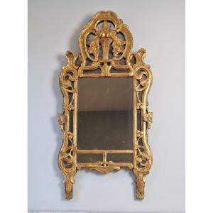 A Louis XV Provençal Mirror Beaucaire  Mid-18th Century Circa 1760 - 1770