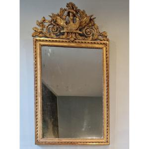 Miroir néoclassique d’époque Louis XVI vers 1781