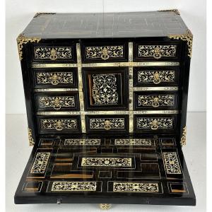 Cabinet De Voyage Lombard, Turin Premier Quart Du XVIIe Siècle Vers 1600-1625.