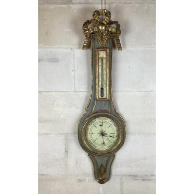 Neoclassical Barometer Louis XVI Last Decade Of The 18th Century.