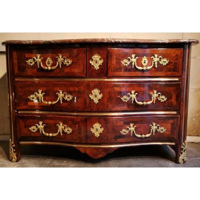 A Régence Ormolu-mounted Rosewood Commode Early 18th Century, Circa 1720.