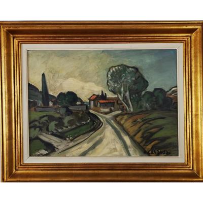 Auguste Chabaud 1882 - 1955 - Le Chemin Du Mas.