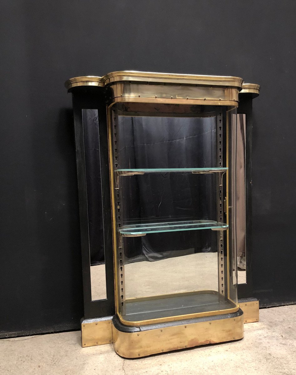 Ancienne Vitrine Console.-photo-2
