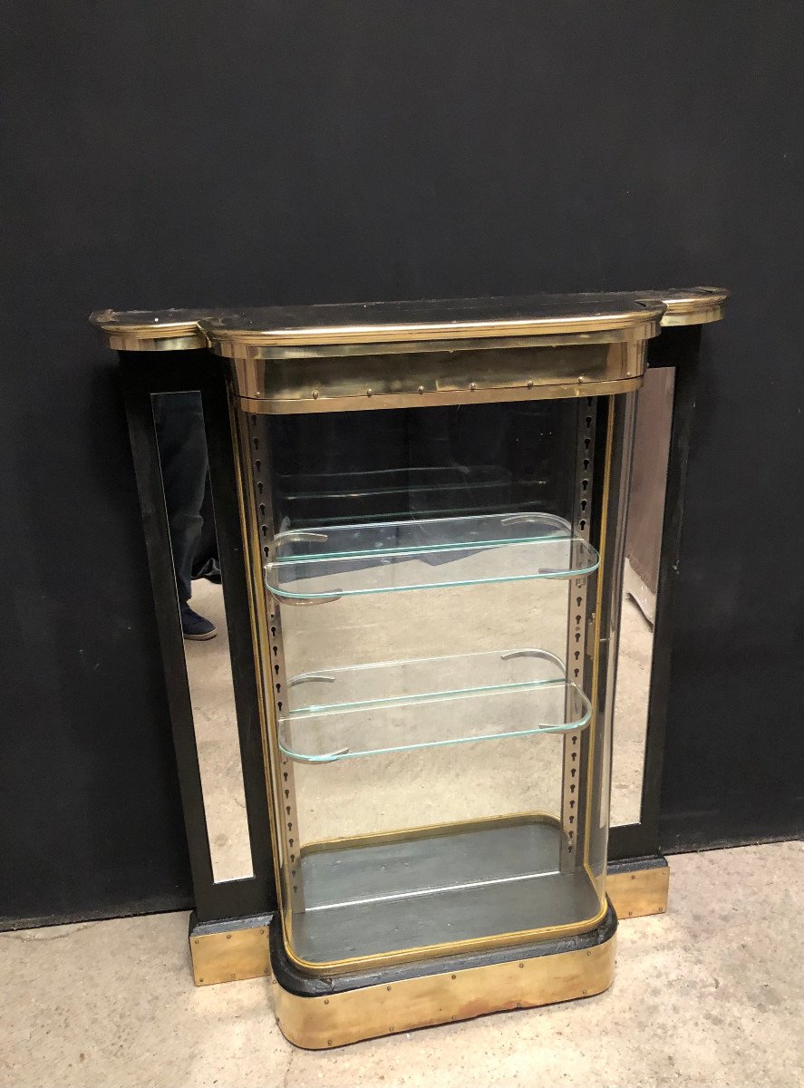 Ancienne Vitrine Console.-photo-3