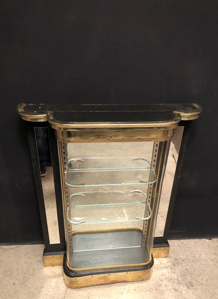 Ancienne Vitrine Console.-photo-4