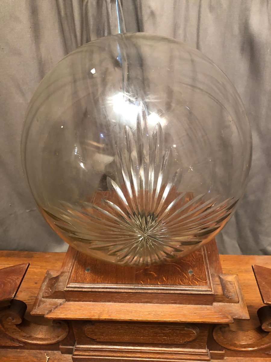 Anciennes Boules De Monstrance De Pharmacie. Métier, Magasin, Enseigne, Vitrine-photo-3