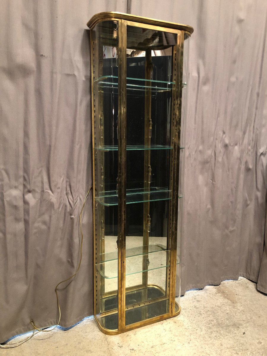 Ancienne Vitrine De Magasin, Collectionneur, élégante De Proportions.