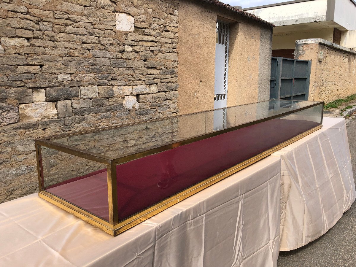 Très Grande Vitrine De Table, Musée, Magasin.-photo-4