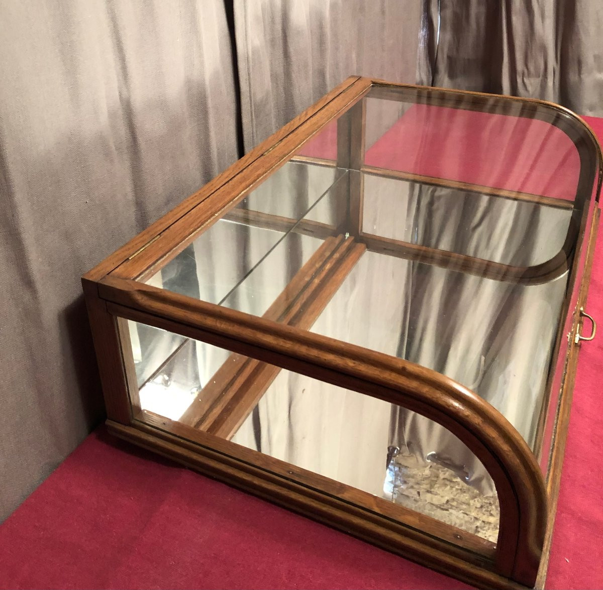 Antique Display Case For Shop Counter, Business, Trade.-photo-4