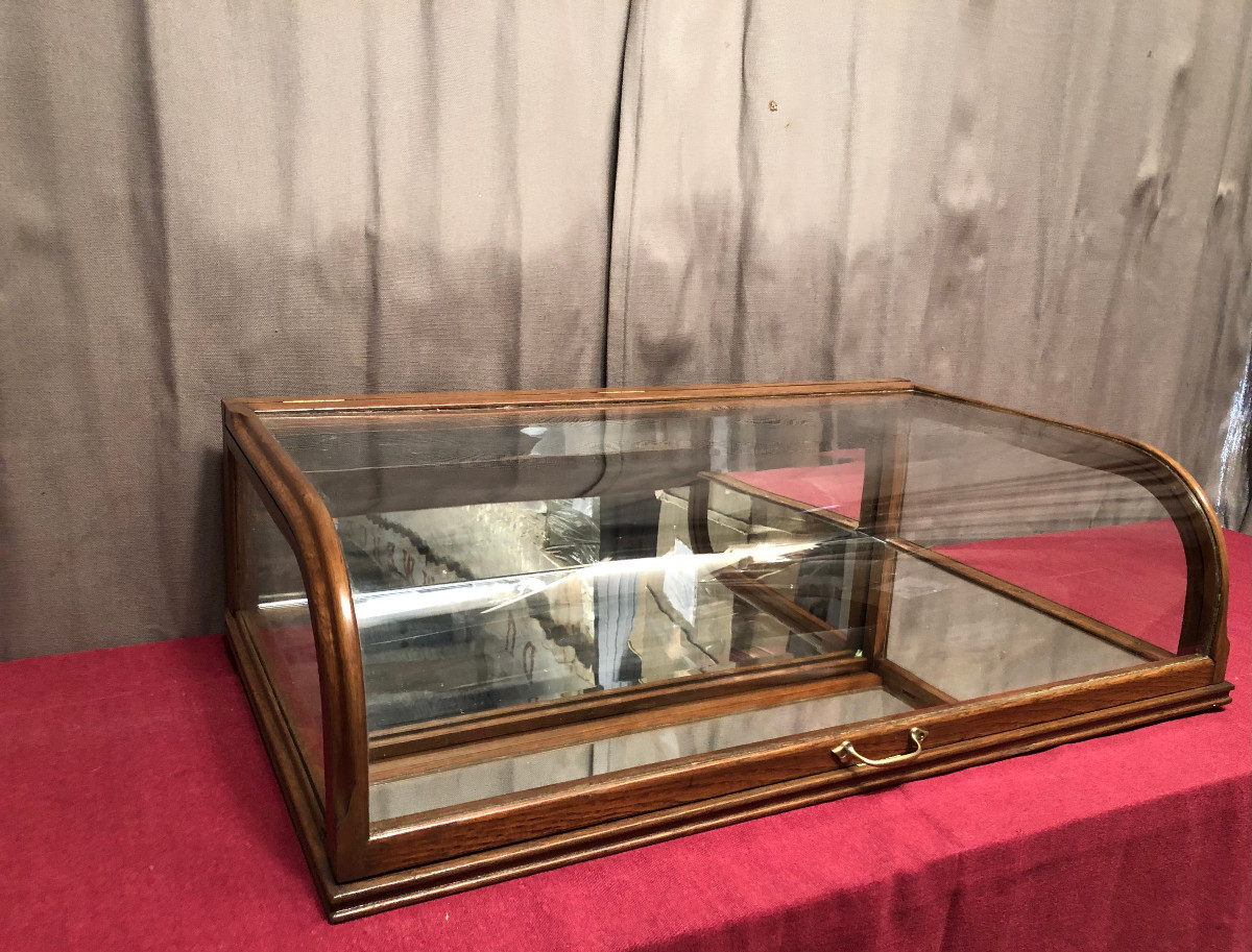 Antique Display Case For Shop Counter, Business, Trade.