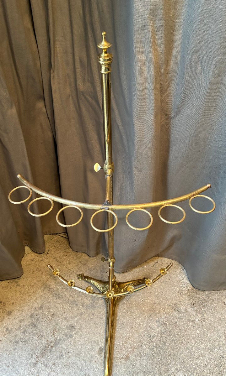 An Old Display Stand Or Holder For Canes Or Umbrellas From A Shop, Business, Or Trade.-photo-3