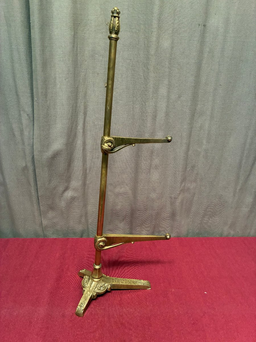 Set Of Old Shop Shelf Brackets, Siegel.-photo-3