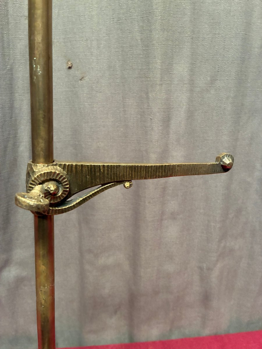 Set Of Old Shop Shelf Brackets, Siegel.-photo-4