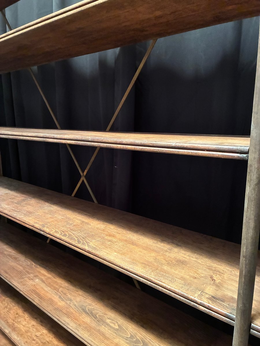Industrial Shelving, Bookshelves, Drapery, Craft.-photo-3