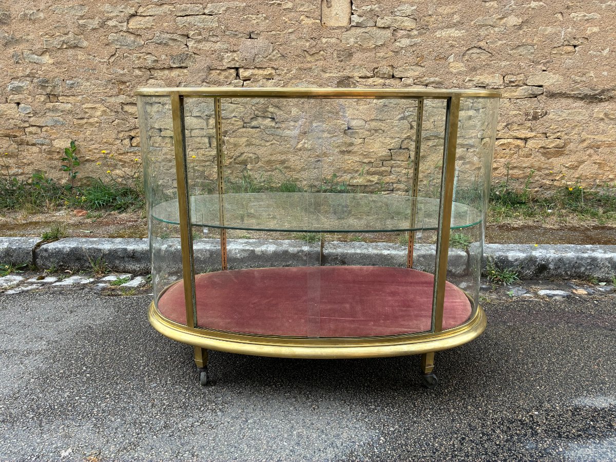 Antique Display Case, Luxury Store Counter, Collector's Display Case, Living Room Display Case.-photo-2