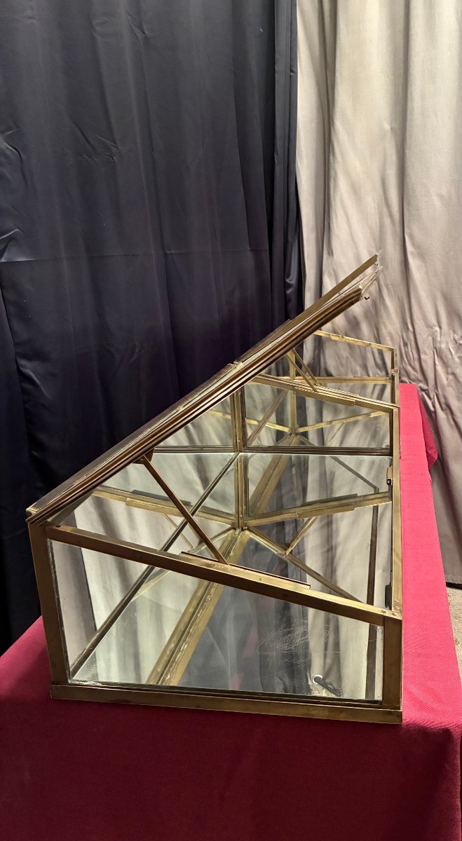 Pair Of Antique Store Display Cases. Jewelry Store, Perfume Shop, Candy Store, Delicatessen.-photo-6