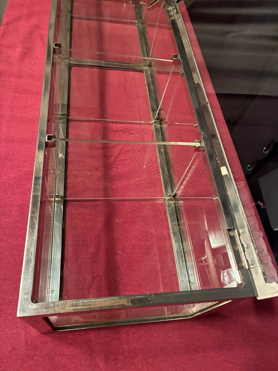 Antique Confectioner's Counter Display Case. Store, Business, Trade.-photo-2