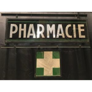 Old Pharmacy Sign.