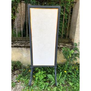 Antique Large Triptych Mirror From Maison Brot In Paris. Trade, Couturier, Shop.