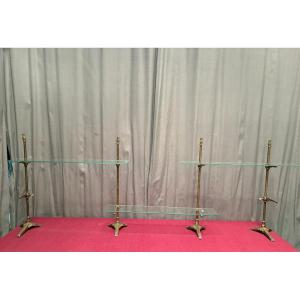 Set Of Old Shop Shelf Brackets, Siegel.