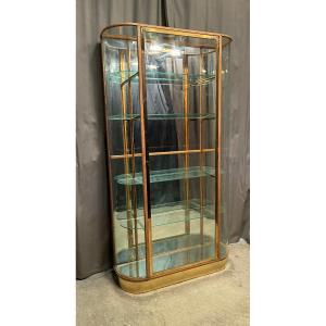 Old Display Case. Hotel, Casino, Brasserie, Luxury Business.