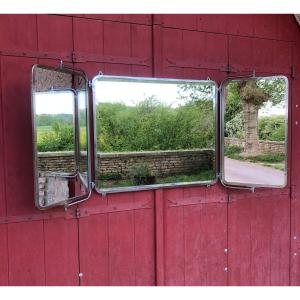 Old Wall Triptych Mirror.